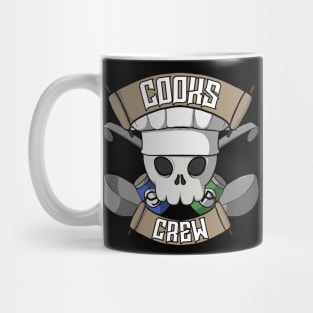 Cooks crew Jolly Roger pirate flag Mug